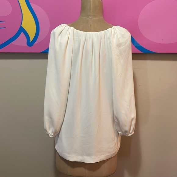Trina Turk White Polyester Blouse - Picture 5 of 8